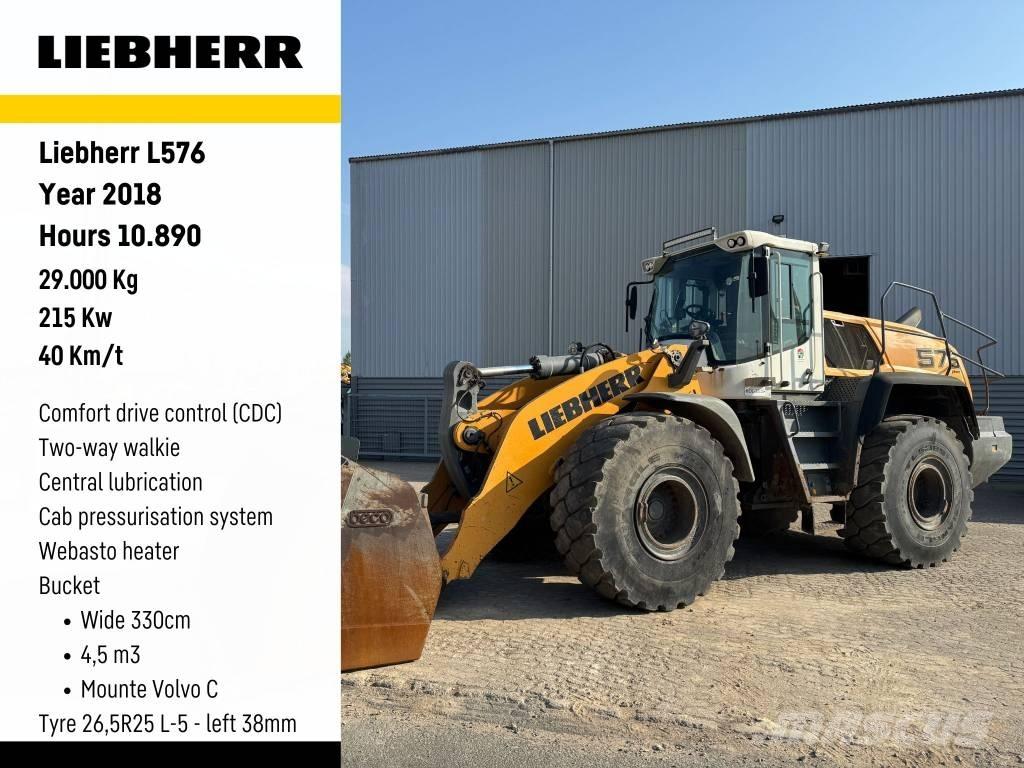 Liebherr L 576 Carregadeiras de rodas