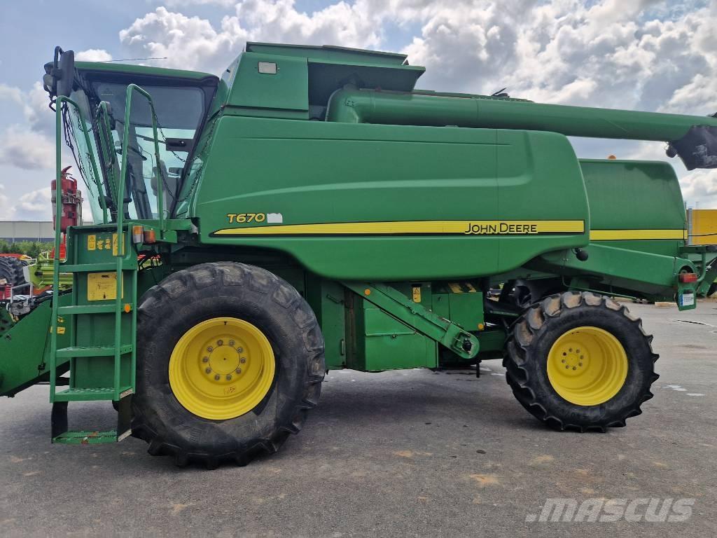 John Deere T670 Ceifeiras debulhadoras