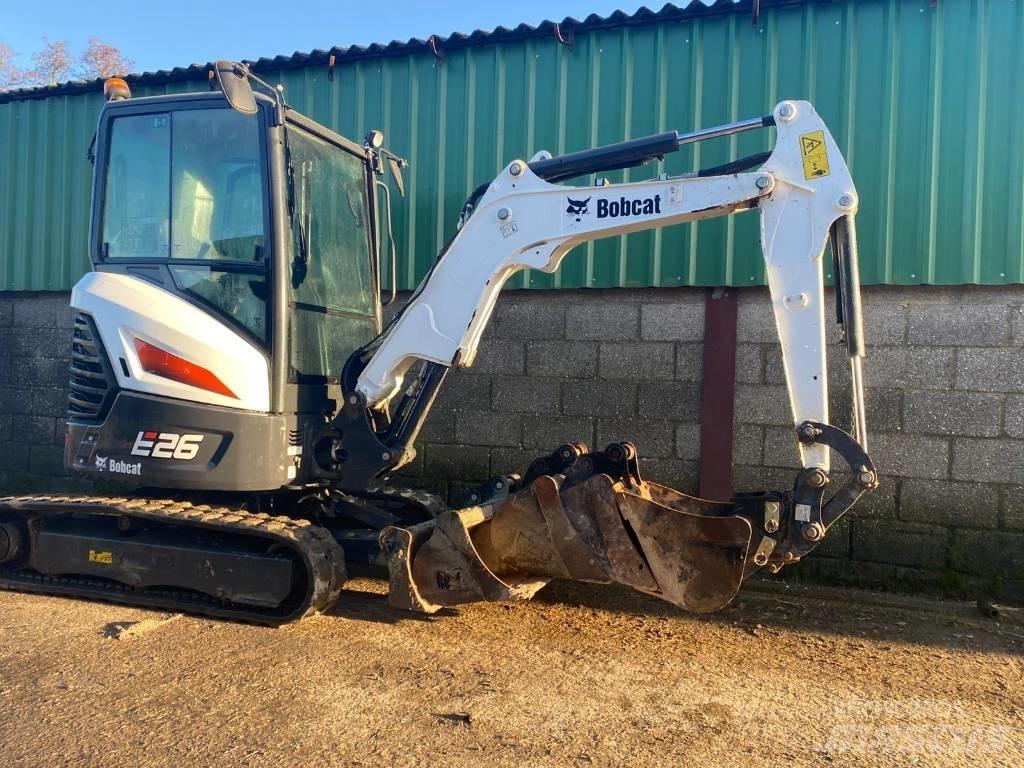 Bobcat E 26 Miniescavadeiras