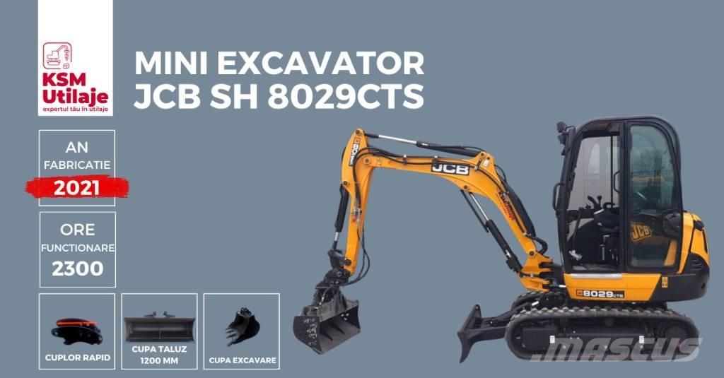 JCB 8029 CTS Miniescavadeiras
