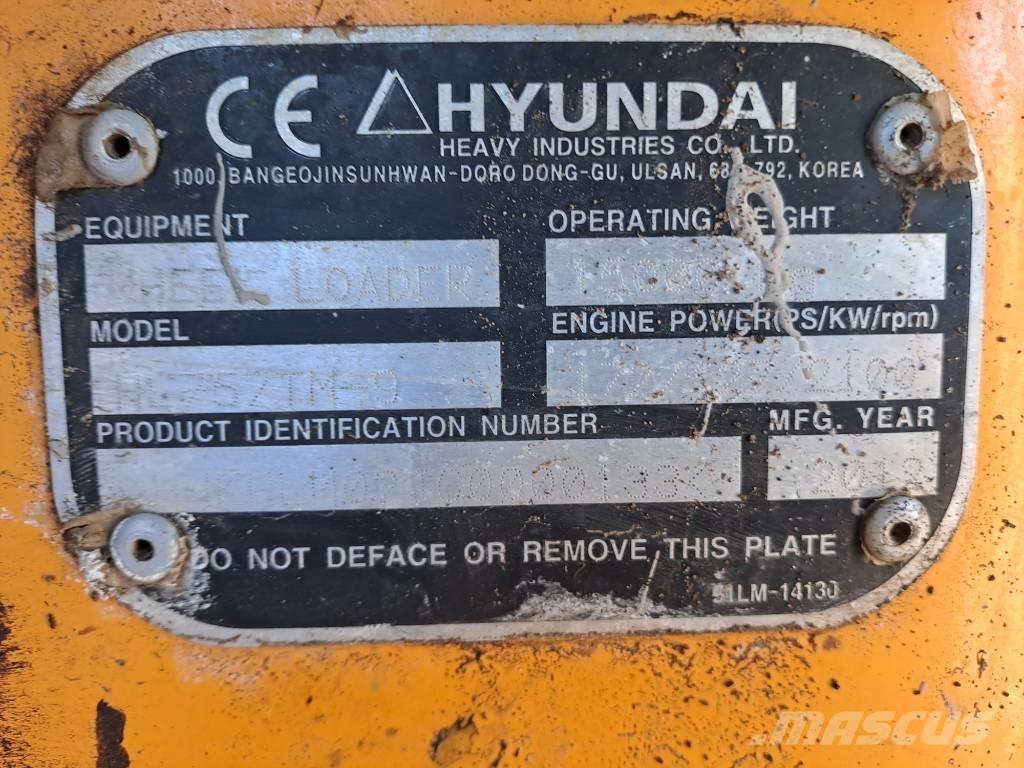 Hyundai HL 757 TM-9 Carregadeiras de rodas