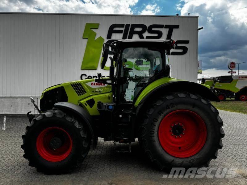 CLAAS AXION 870 Tratores Agrícolas usados