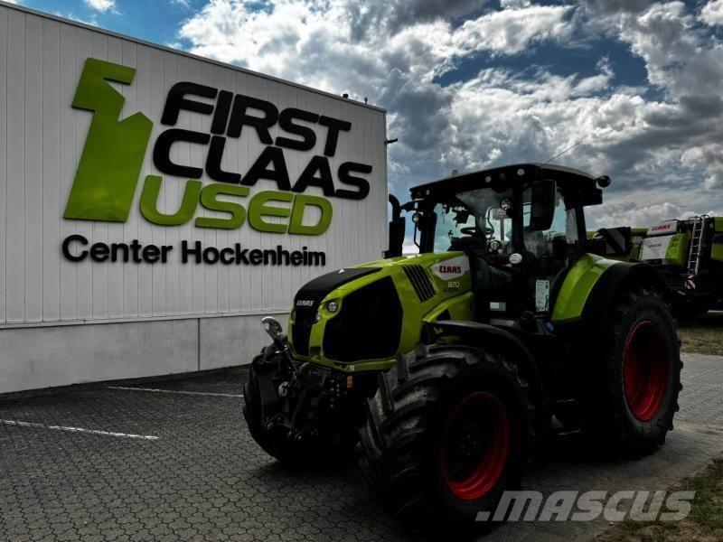 CLAAS AXION 870 Tratores Agrícolas usados