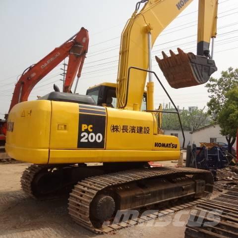 Komatsu pc200-7 Escavadeiras de esteiras