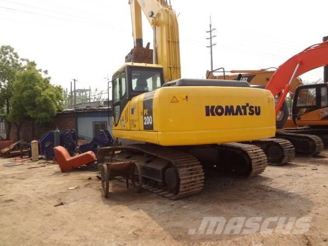 Komatsu pc200-7 Escavadeiras de esteiras