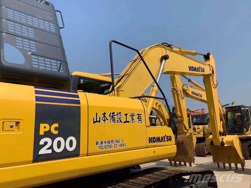 Komatsu pc200-7 Escavadeiras de esteiras