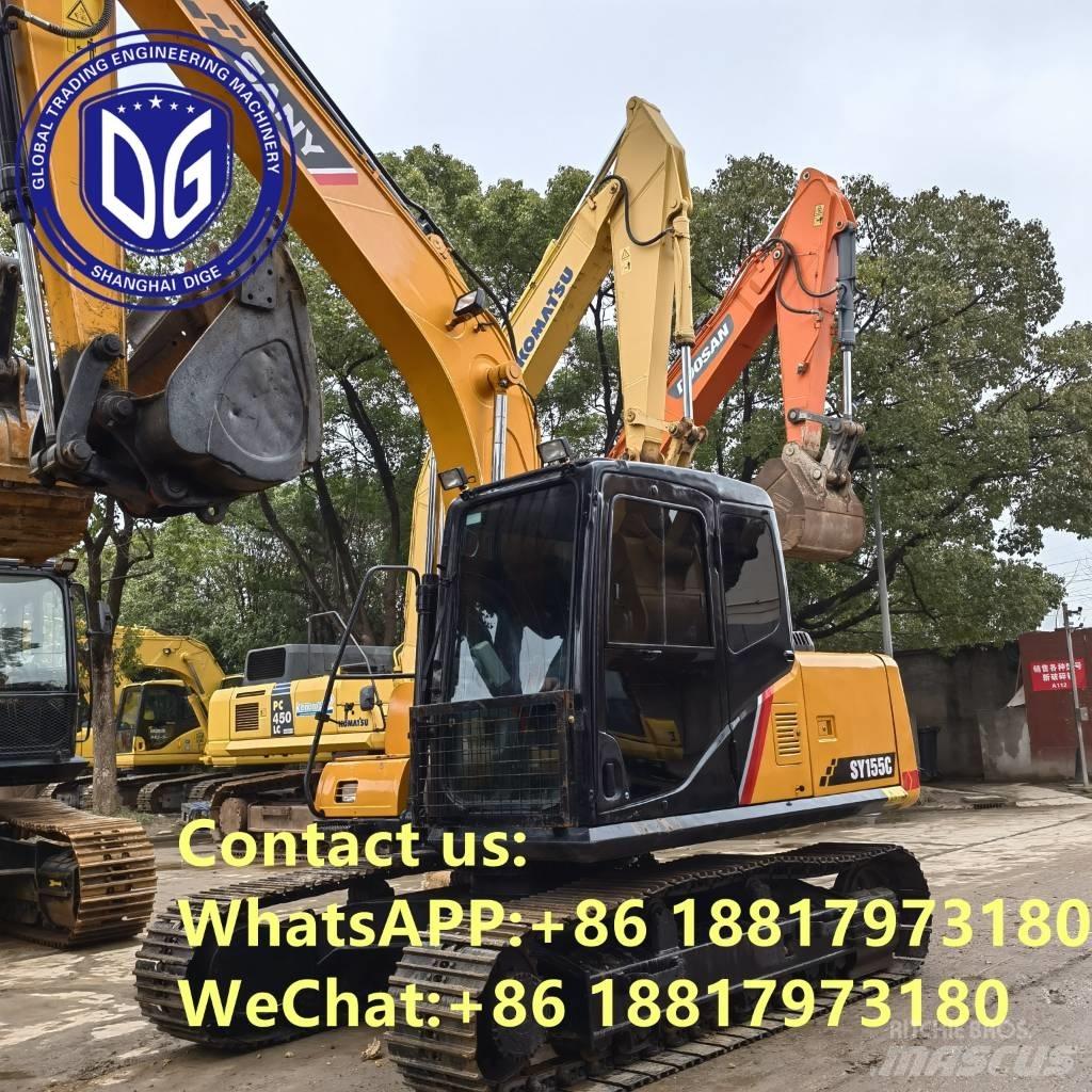 Sany SY155C Escavadeiras de esteiras