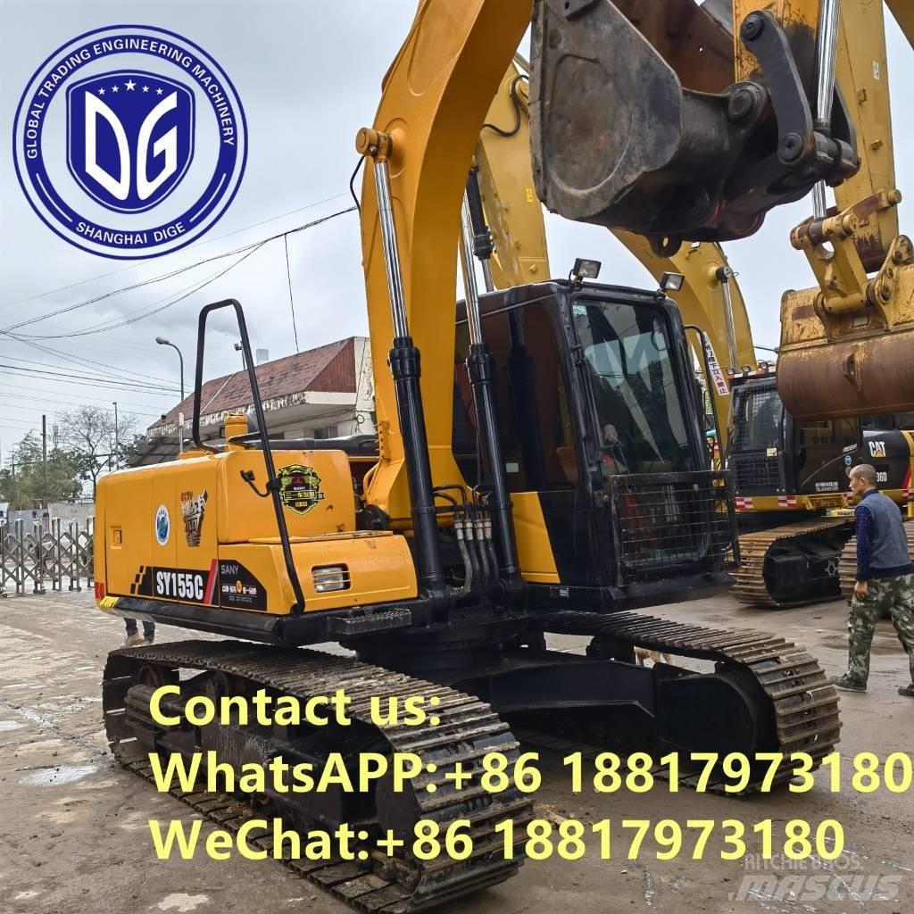 Sany SY155C Escavadeiras de esteiras