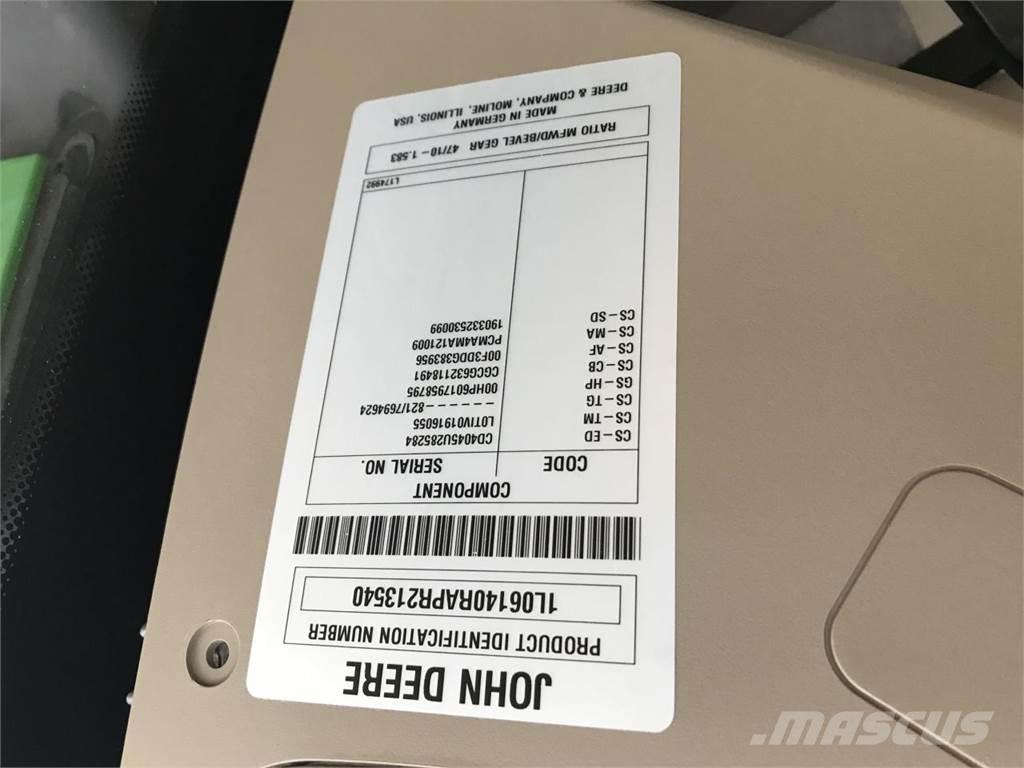 John Deere 6R 140 Tratores Agrícolas usados