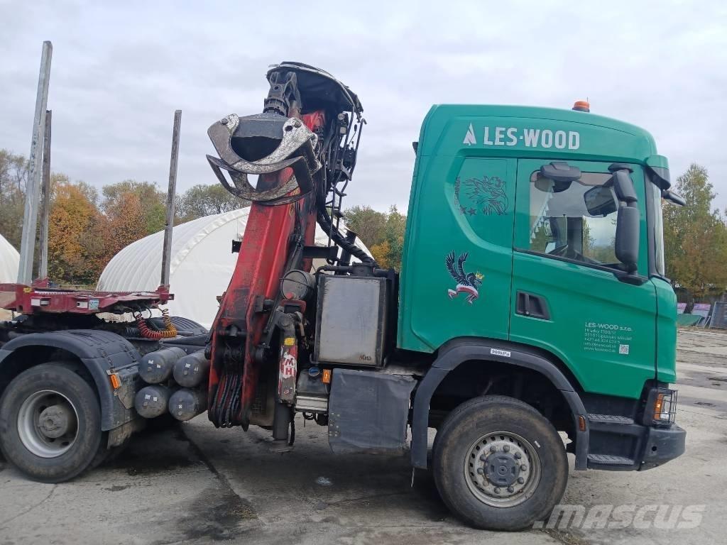 Scania G 500 XT Caminhões de transporte de troncos
