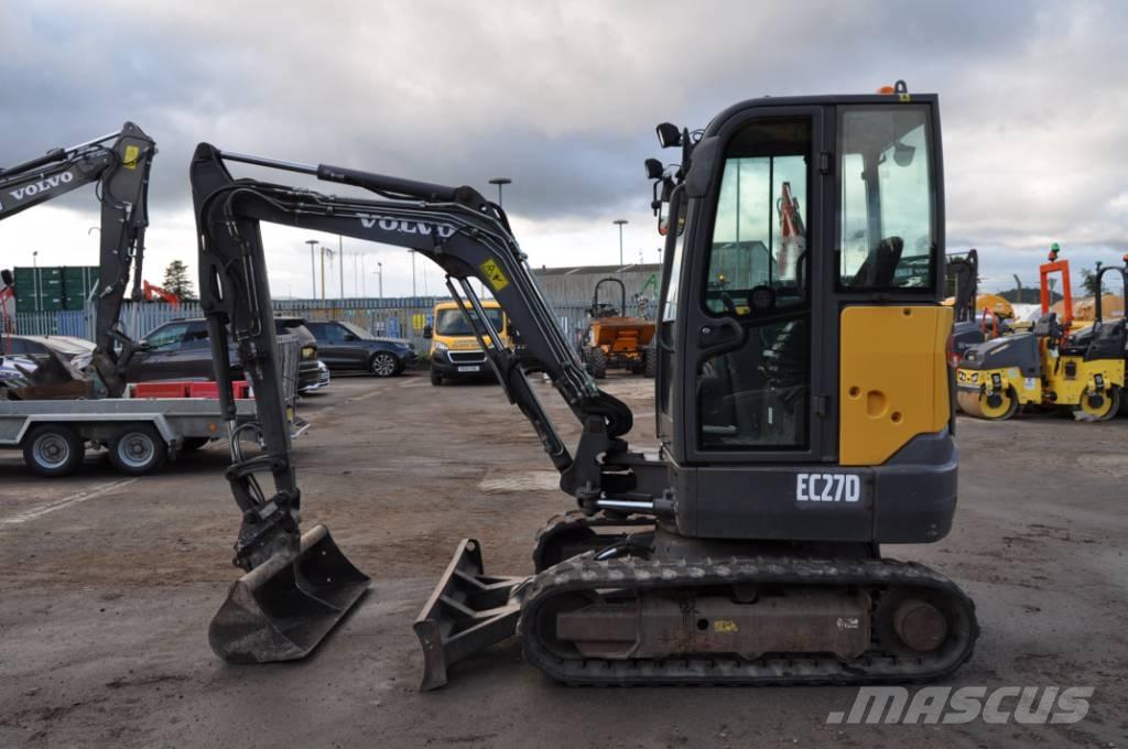 Volvo EC 27 D Miniescavadeiras