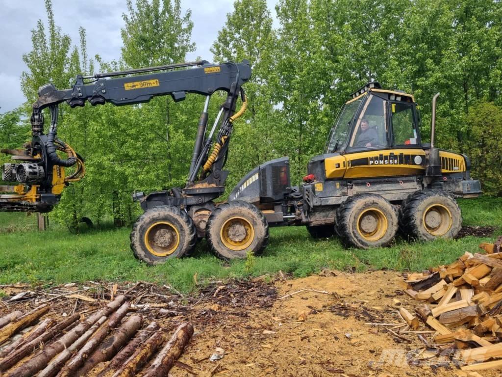 Ponsse Ergo 8W Processadores florestais