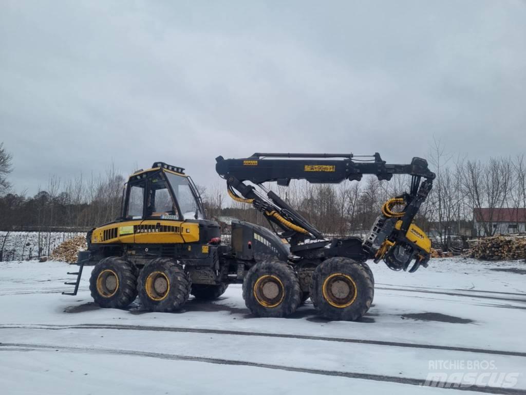 Ponsse Ergo 8W Processadores florestais