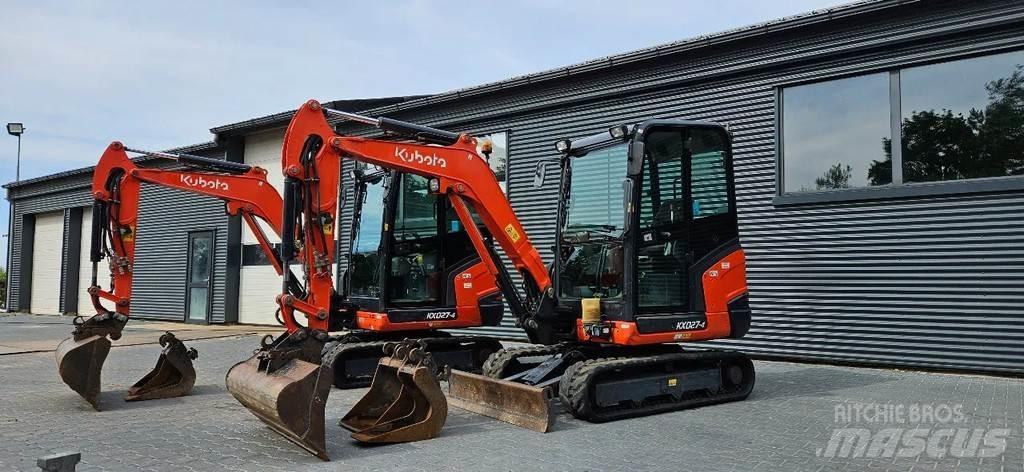 Kubota KX027-4 Miniescavadeiras