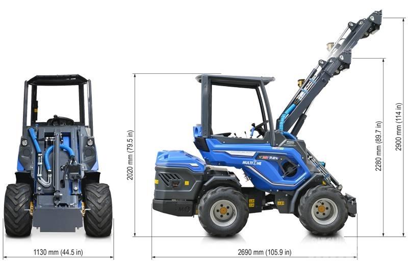 Multione 7.2 K Minicarregadeiras