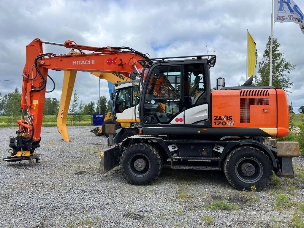 Hitachi ZX 170W-5B Escavadoras de rodas