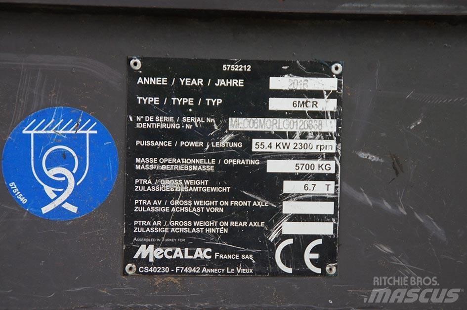 Mecalac 6 MCR Escavadeiras de esteiras