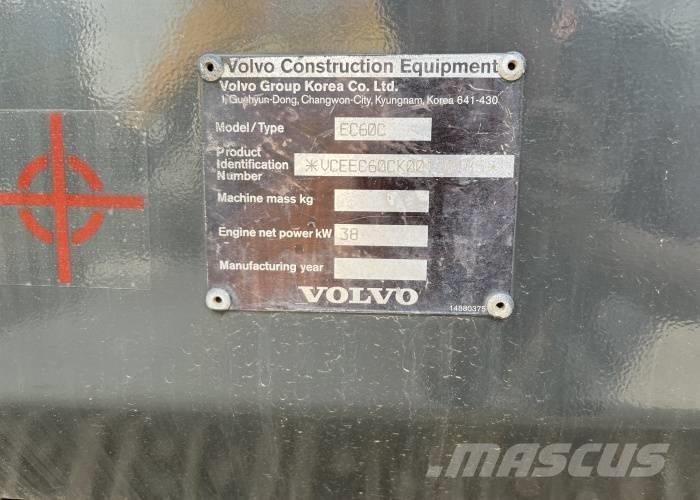 Volvo EC 60 C Miniescavadeiras