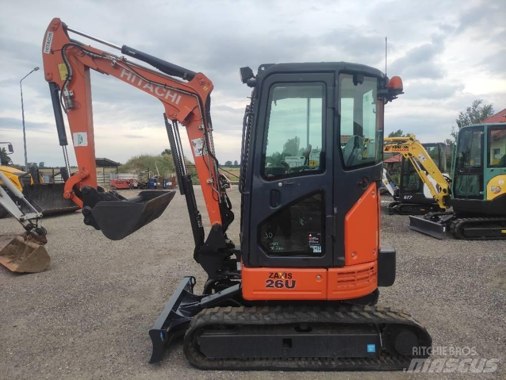 Hitachi ZX 26 U-6 Miniescavadeiras