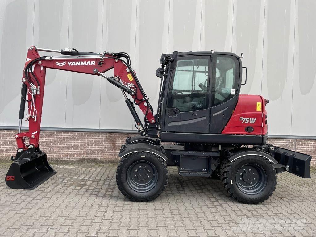 Yanmar B75W Escavadoras de rodas