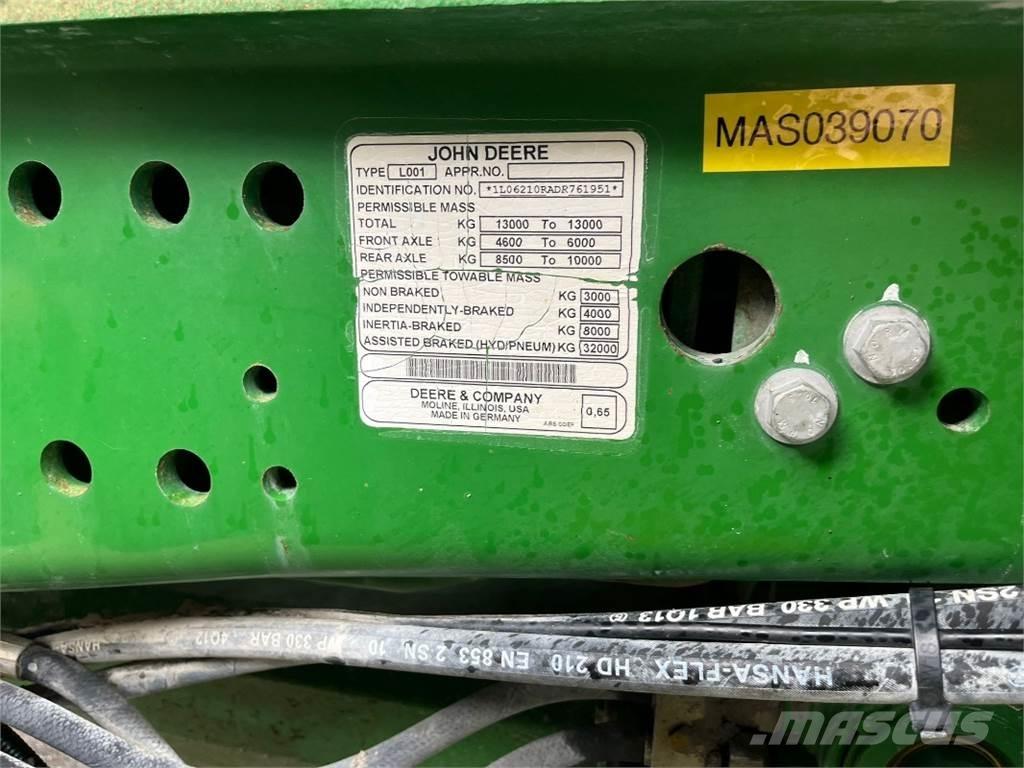 John Deere 6210R Tratores Agrícolas usados