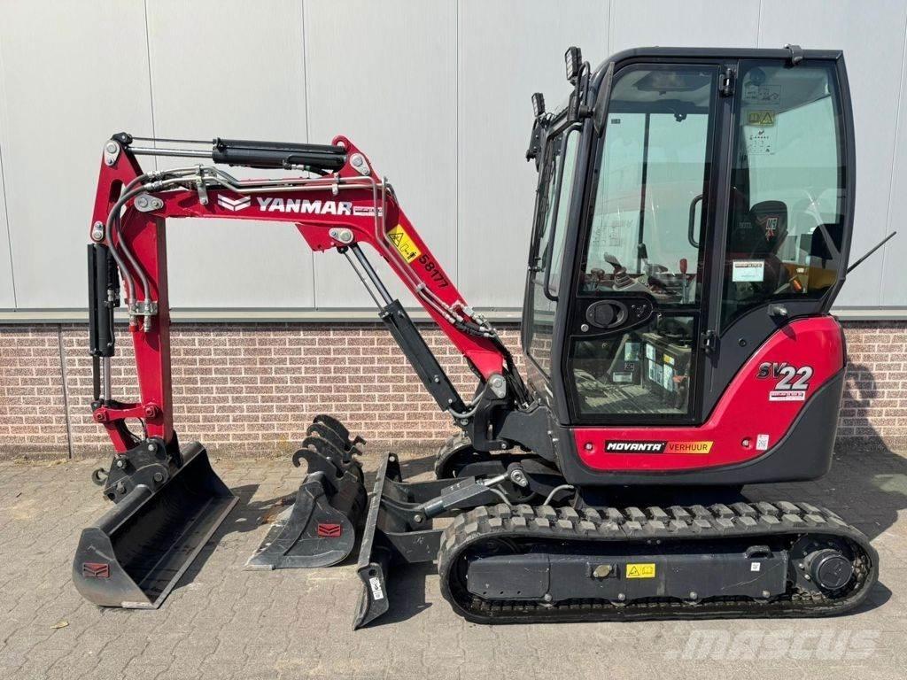 Yanmar SV22 Miniescavadeiras