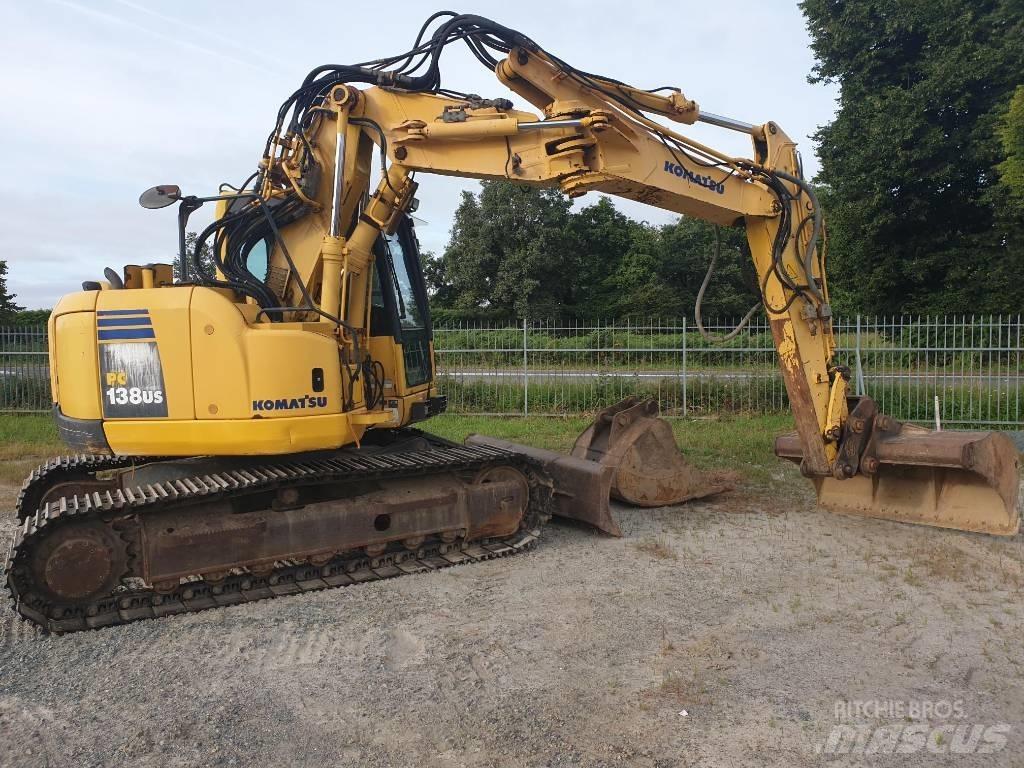 Komatsu PC138US-8 Escavadeiras de esteiras