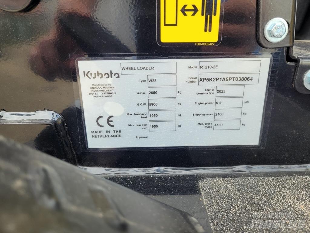 Kubota RT210-2E Carregadeiras de rodas