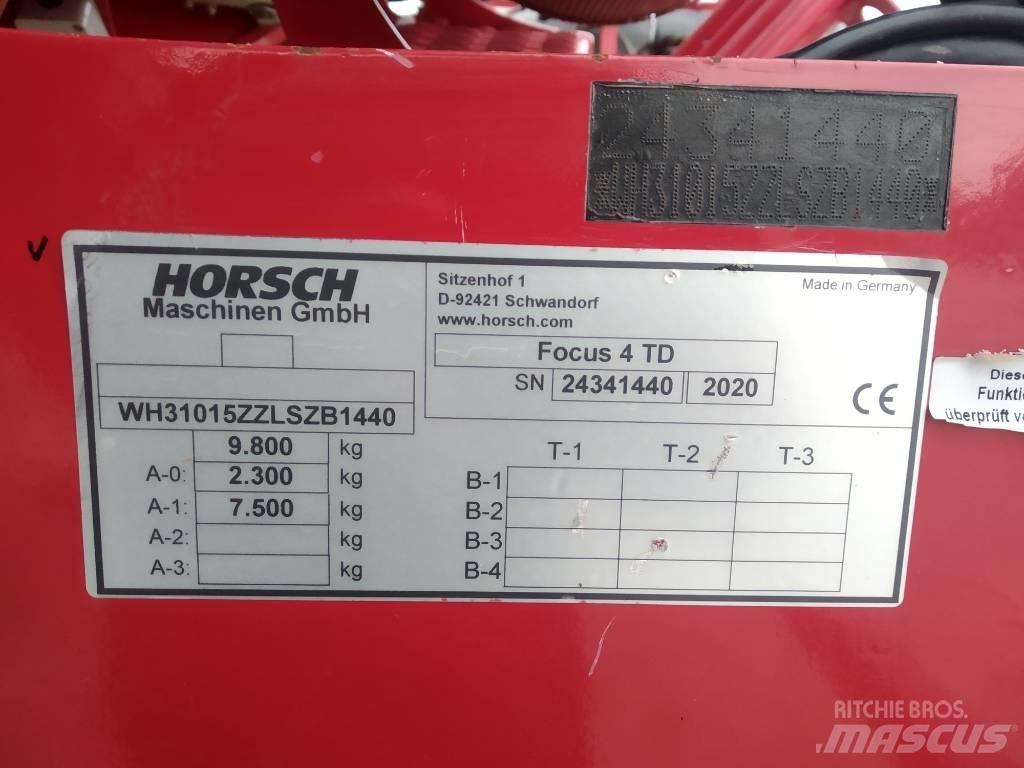 Horsch Focus 4 TD Perfuradoras