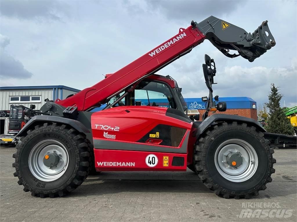 Weidemann T7042 Manipulador telescópico