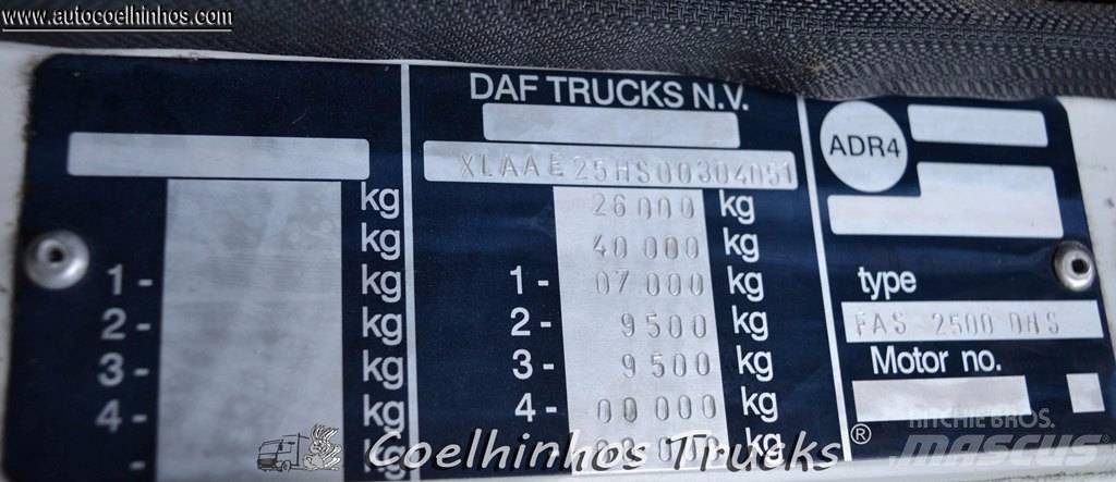 DAF 2500 Ti Camiões caixa cortinas laterais