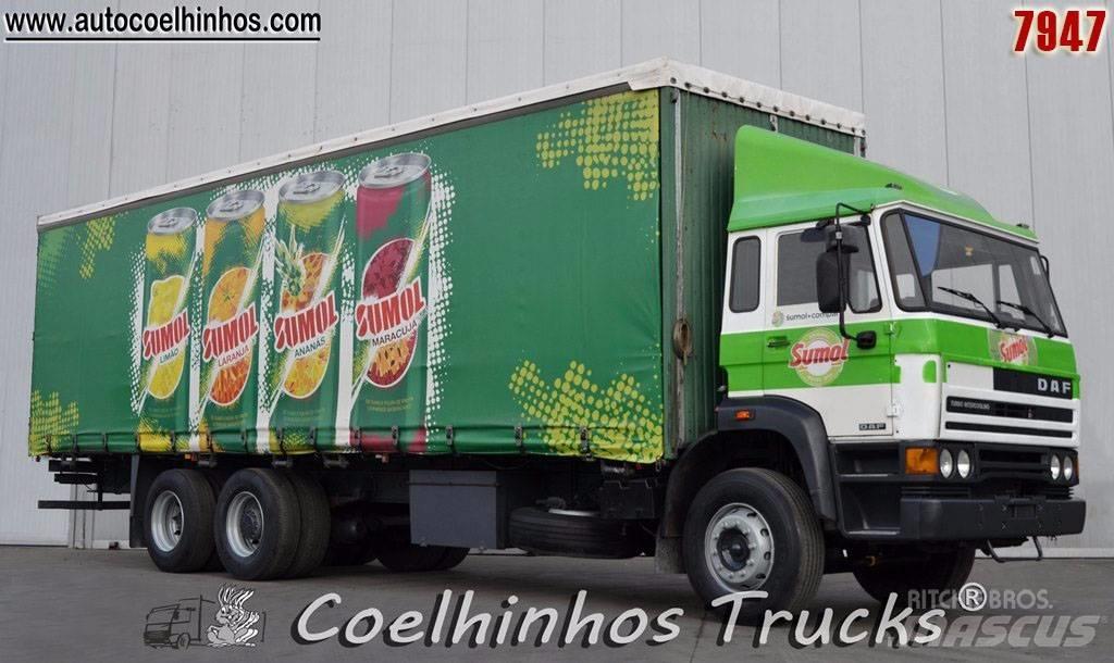 DAF 2500 Ti Camiões caixa cortinas laterais
