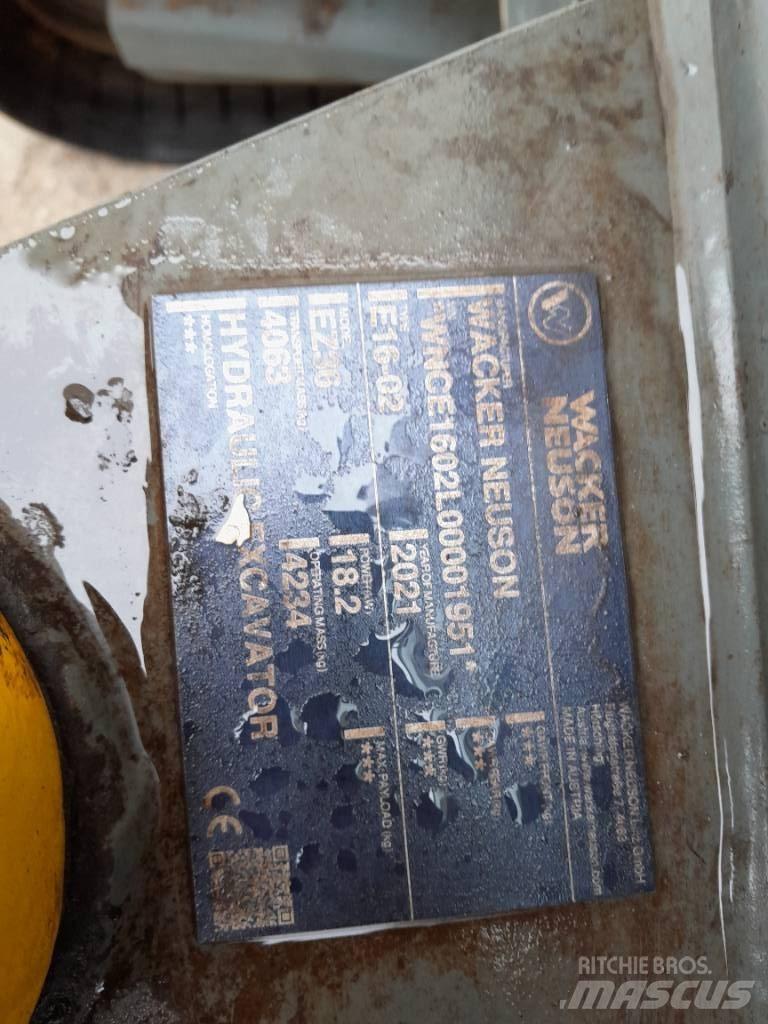 Wacker Neuson EZ 36 Escavadeiras de esteiras