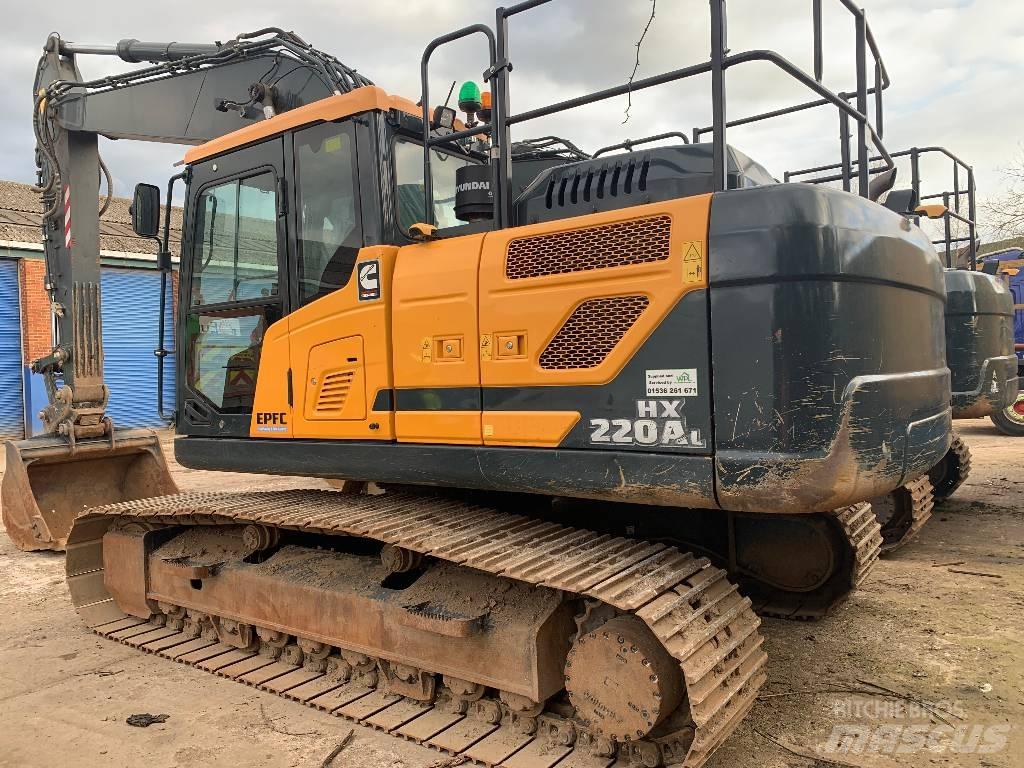 Hyundai HX220A L Escavadeiras de esteiras