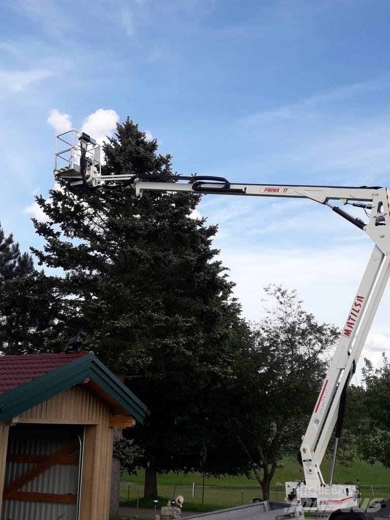 Matilsa Parma17 Plataformas aéreas montadas em atrelados