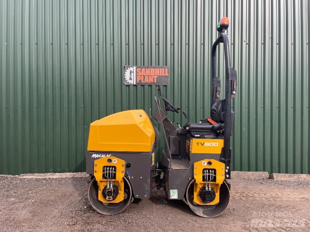 Mecalac TV 800 Cilindros Compactadores tandem