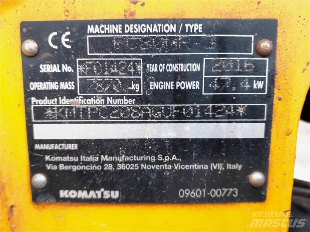 Komatsu PC80 Miniescavadeiras