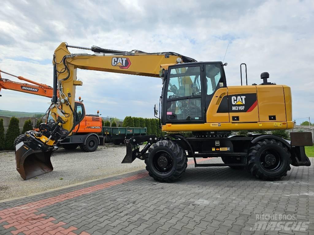 CAT M 316 F Escavadoras de rodas