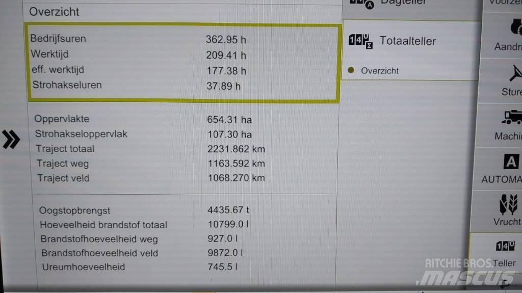 CLAAS Trion 750 Ceifeiras debulhadoras