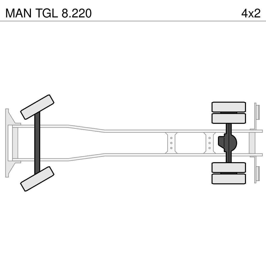 MAN TGL 8.220 Caminhões de caixa fechada
