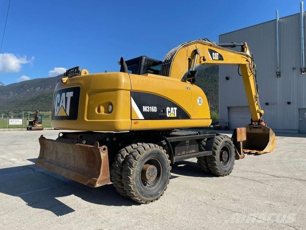 CAT M 316 D Escavadoras de rodas
