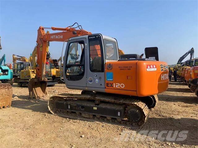 Hitachi EX120 Escavadeiras de esteiras