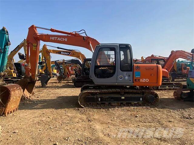 Hitachi EX120 Escavadeiras de esteiras
