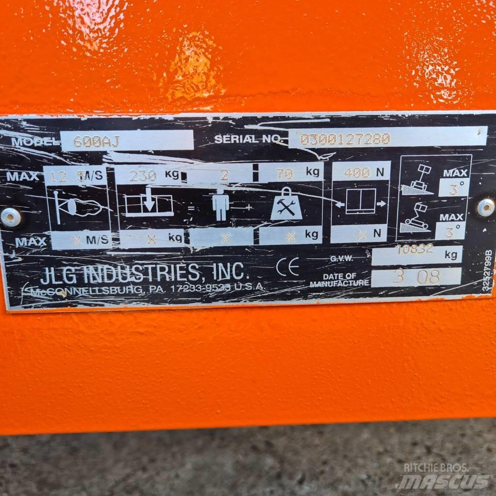 JLG 600 AJ Elevadores braços articulados