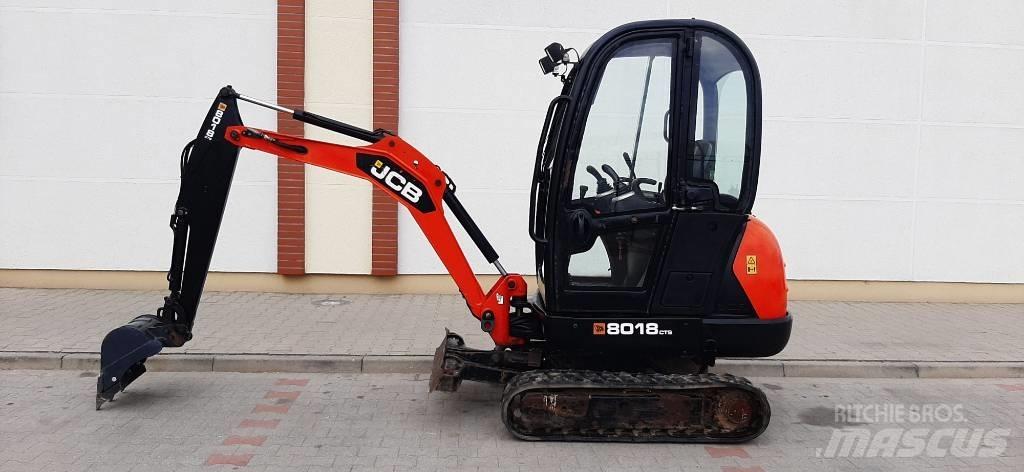 JCB 8018 CTS Miniescavadeiras
