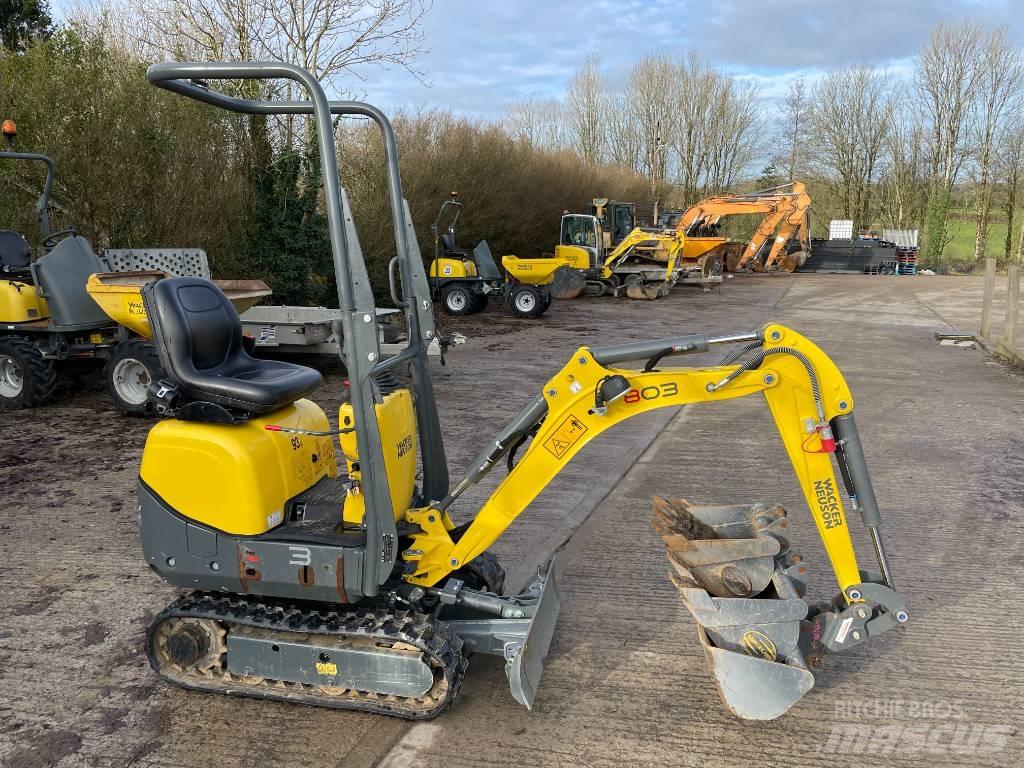 Wacker Neuson 803 Miniescavadeiras