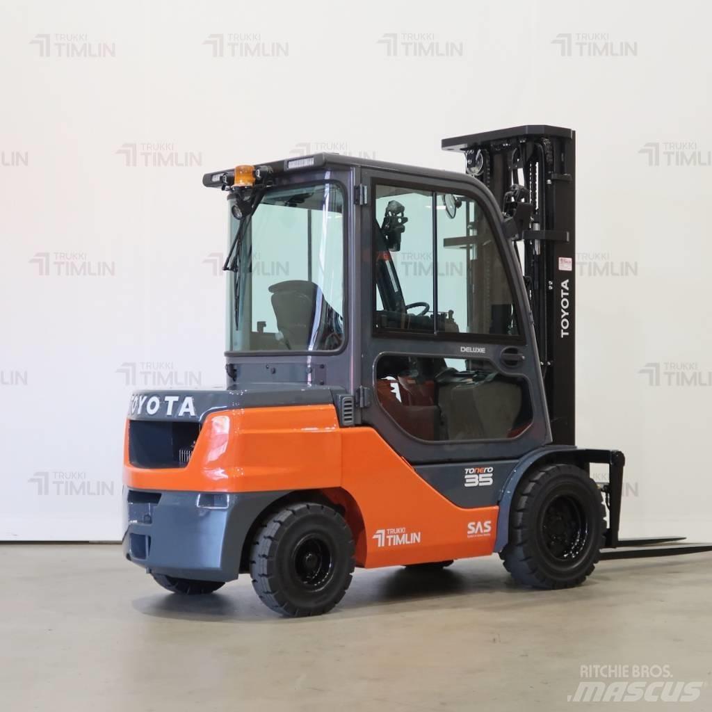 Toyota 02-8FDJF35 Empilhadores Diesel