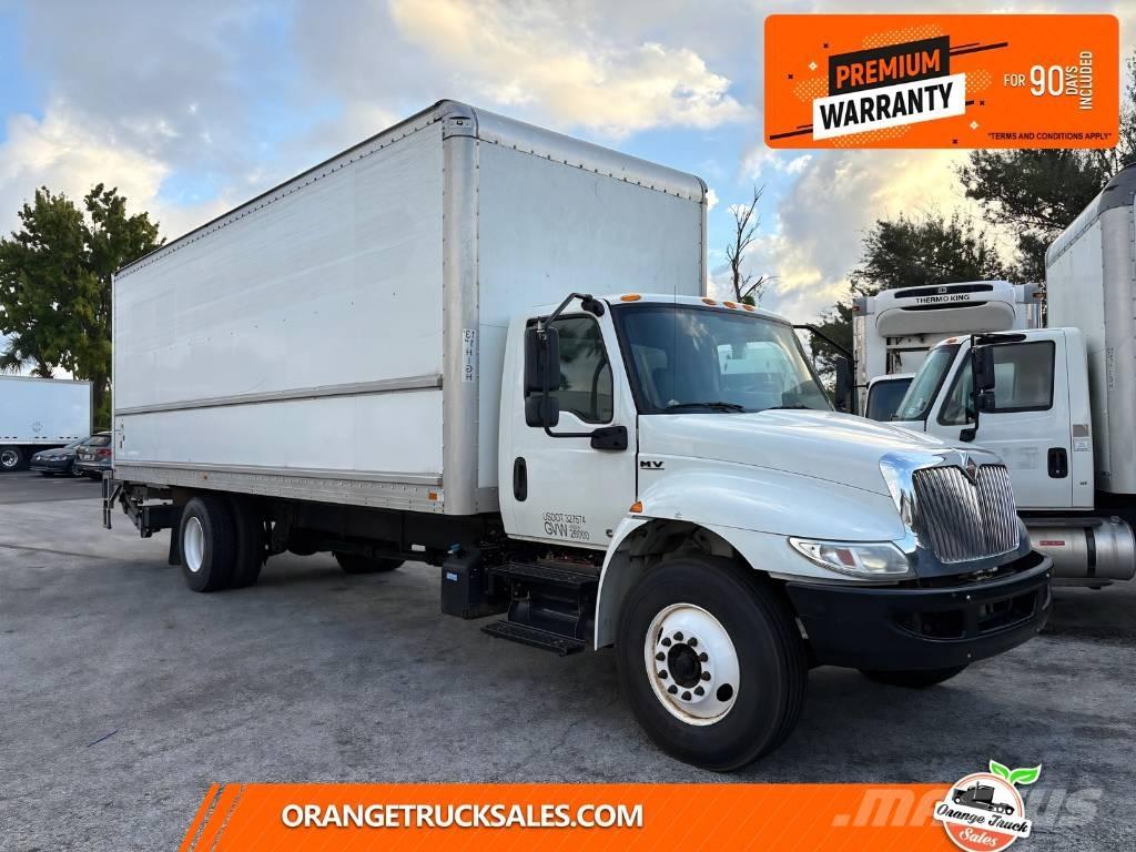 International MV607 Caminhões de caixa fechada