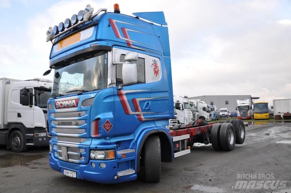 Scania R730 LB6X2MNB Camiões de chassis e cabine