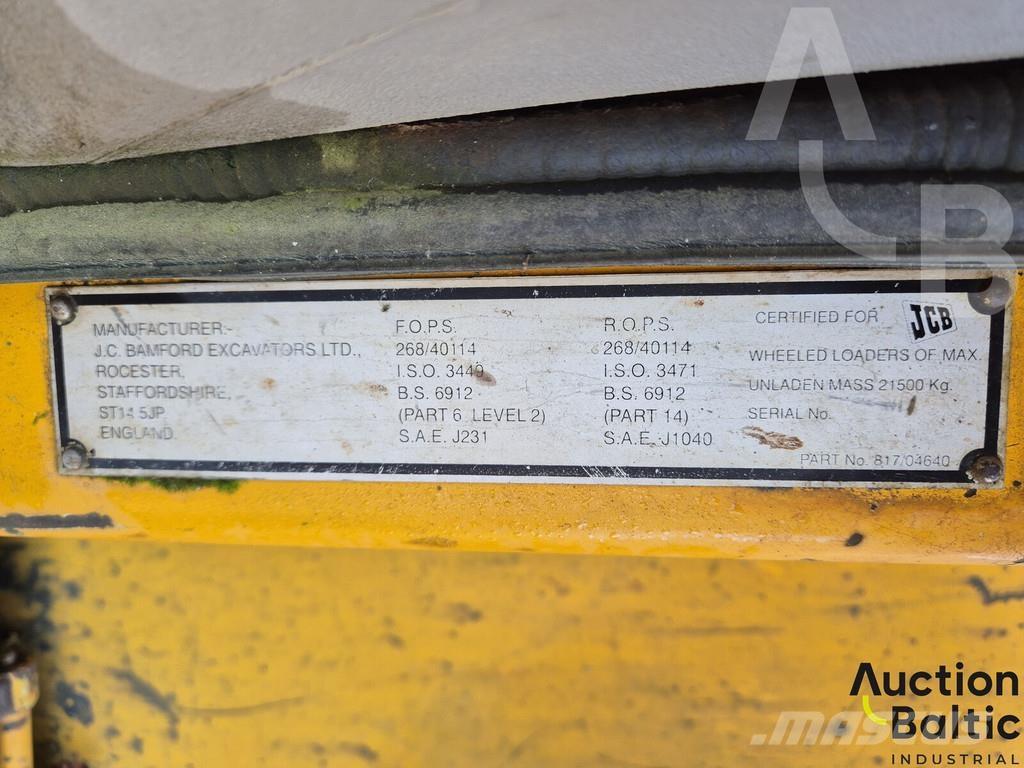 JCB 456 B ZX Carregadeiras de rodas